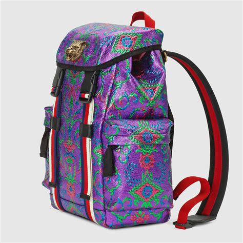 macbook in gucci backpack|gucci unicorn backpack.